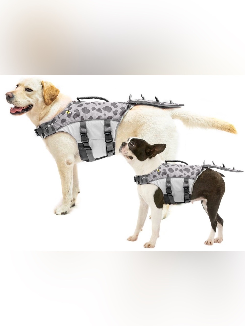 Gray Camouflage Pet Life Vest - Men's Bag Style it’s Large price is for 3 vest